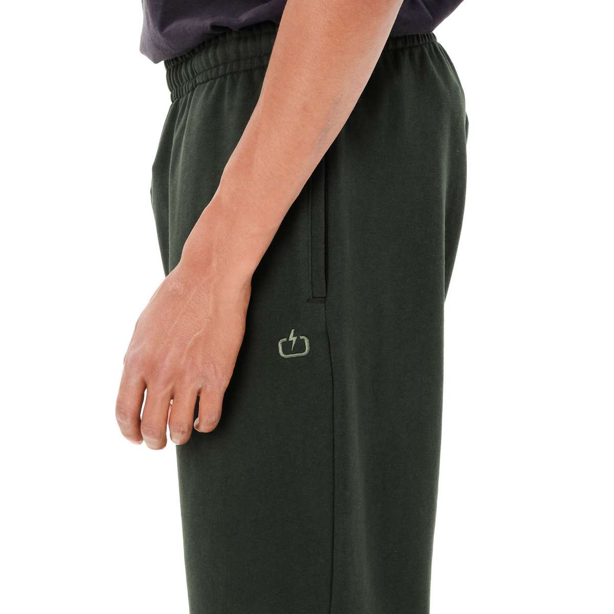 EMERSON MEN’S REGULAR FIT COTTON SWEAT PANTS 262.EM25.65 FOREST GREEN