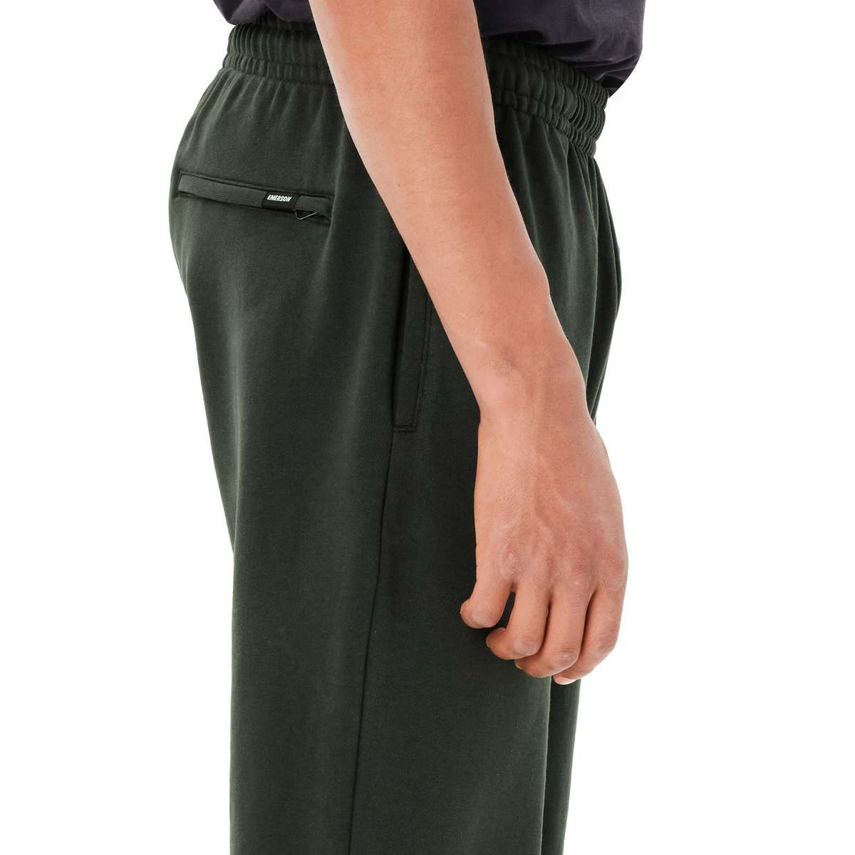 EMERSON MEN’S REGULAR FIT COTTON SWEAT PANTS 262.EM25.65 FOREST GREEN