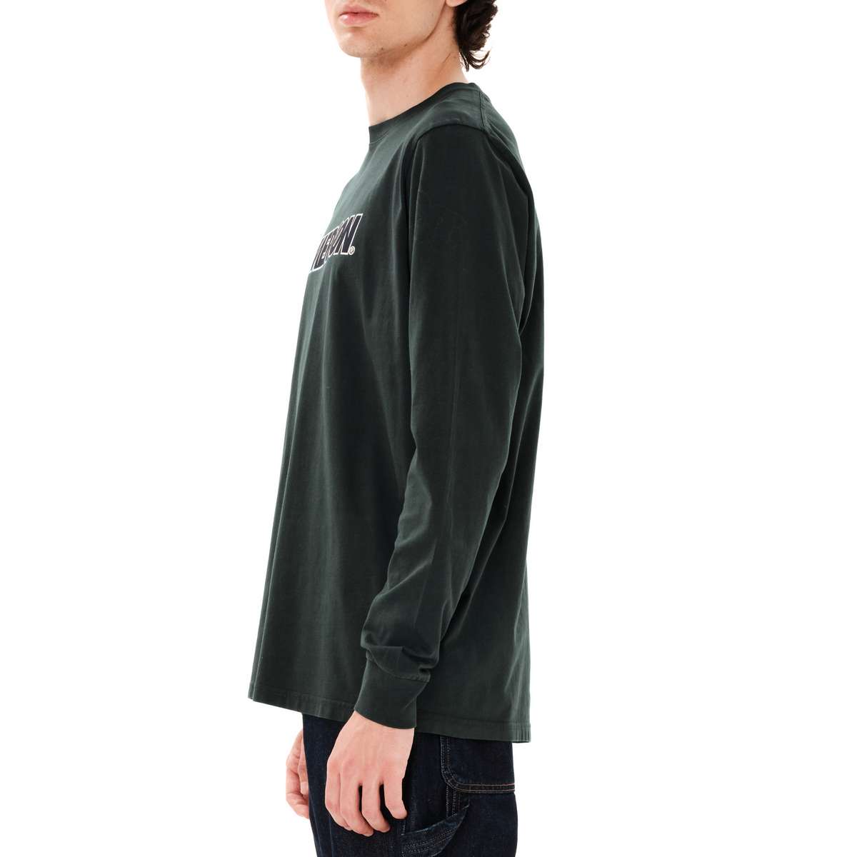 EMERSON MEN’S REGULAR FIT COTTON LONG SLEEVE TEE FOREST TEAL