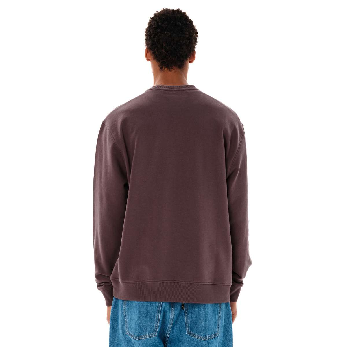 EMERSON MEN’S REGULAR FIT COTTON CLASSIC CREW NECK DUSTY PLUM