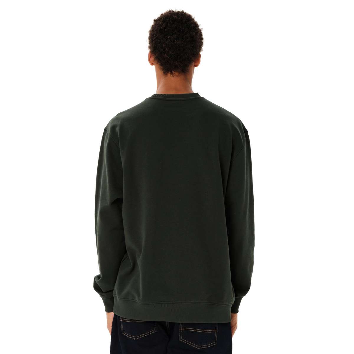 EMERSON MEN’S REGULAR FIT COTTON CLASSIC CREW NECK FOREST GREEN