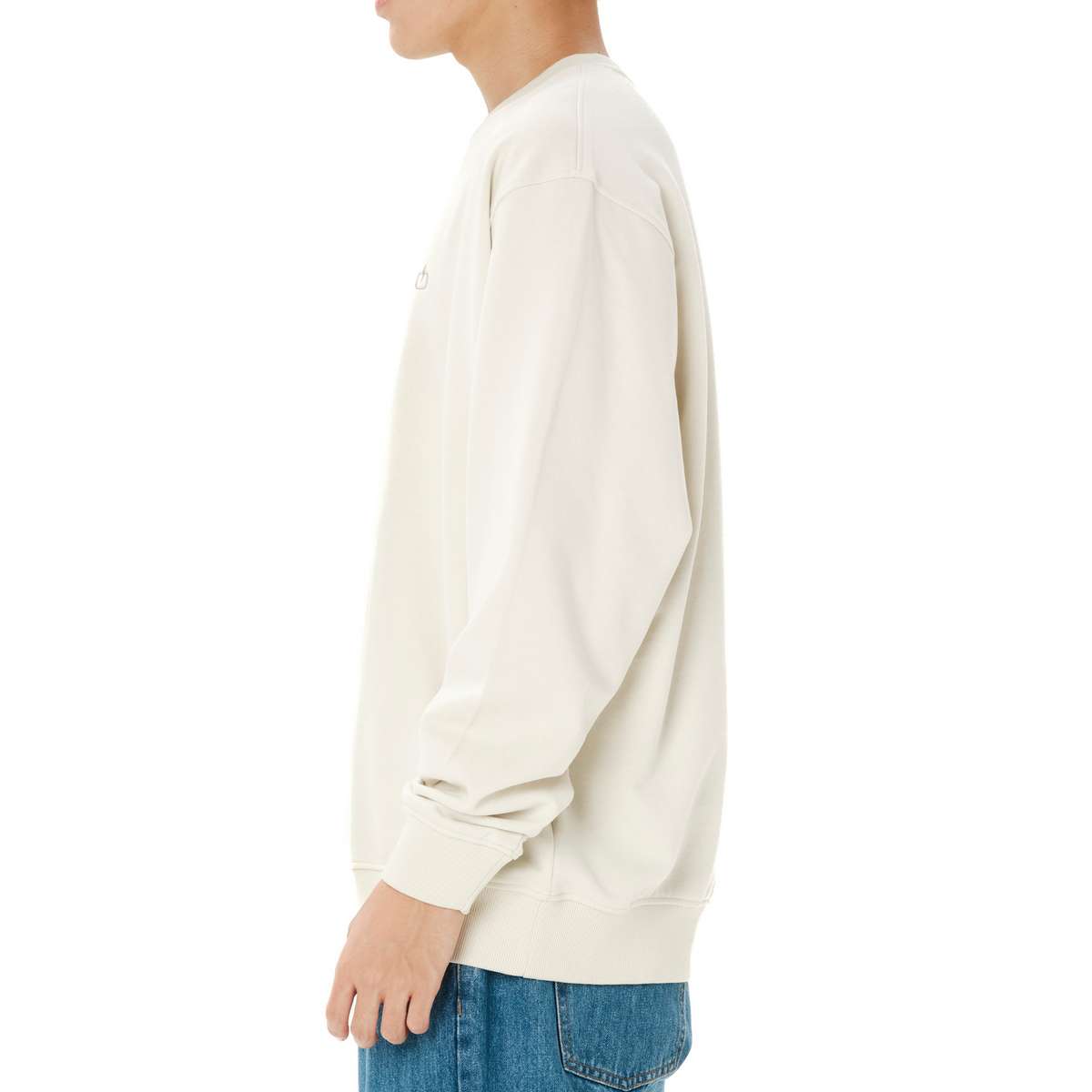 EMERSON MEN’S REGULAR FIT COTTON CLASSIC CREW NECK CLAY WHITE