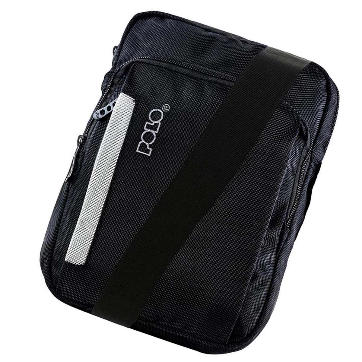 Polo X Case Small Ανδρική Τσάντα Ώμου / Χιαστί Μαύρη