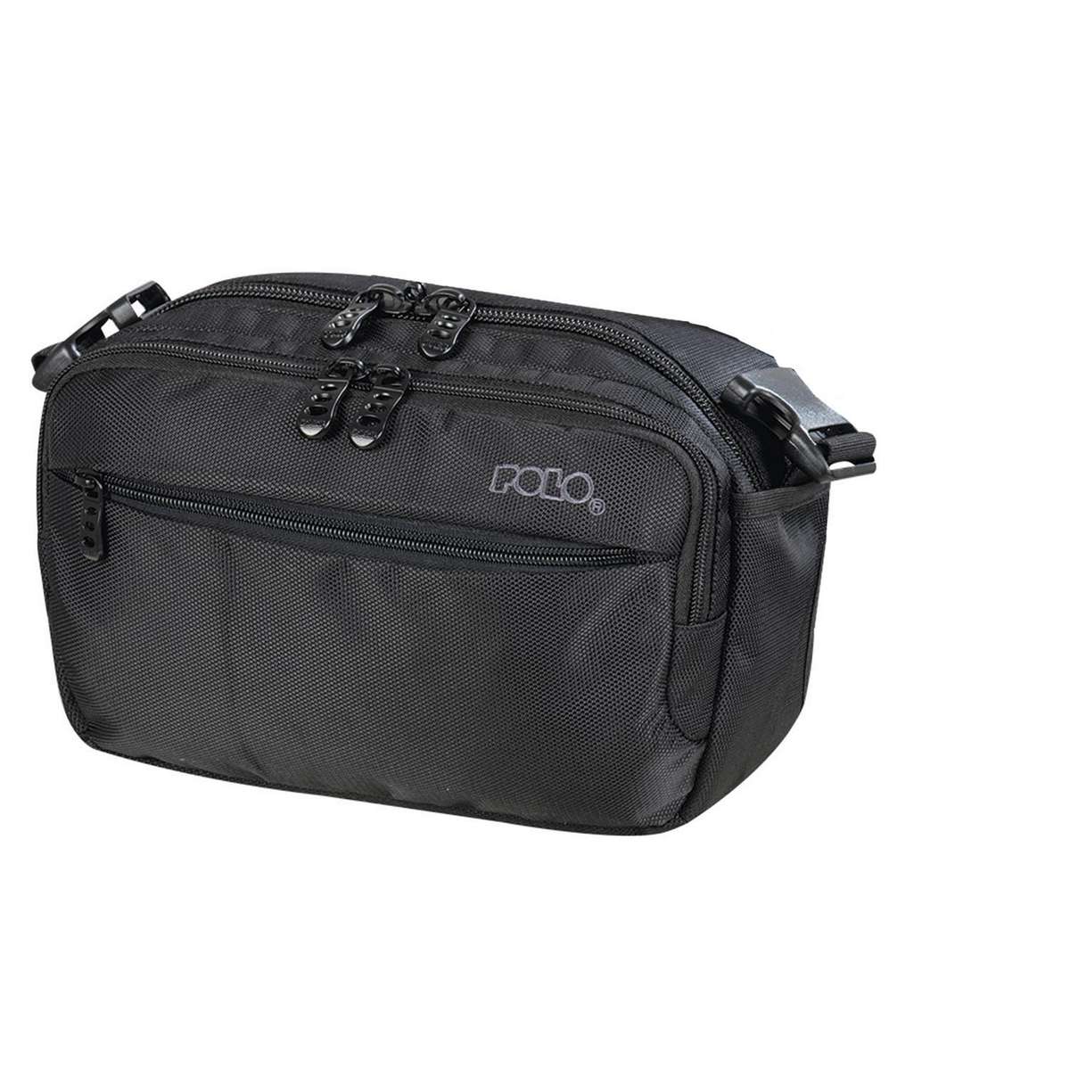 Polo Camera Τσαντάκι Μέσης Μαύρο 