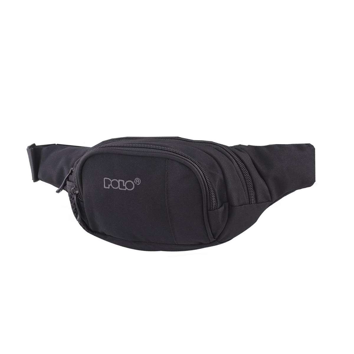Polo Simple Ανδρικό Τσαντάκι Μέσης Μαύρο