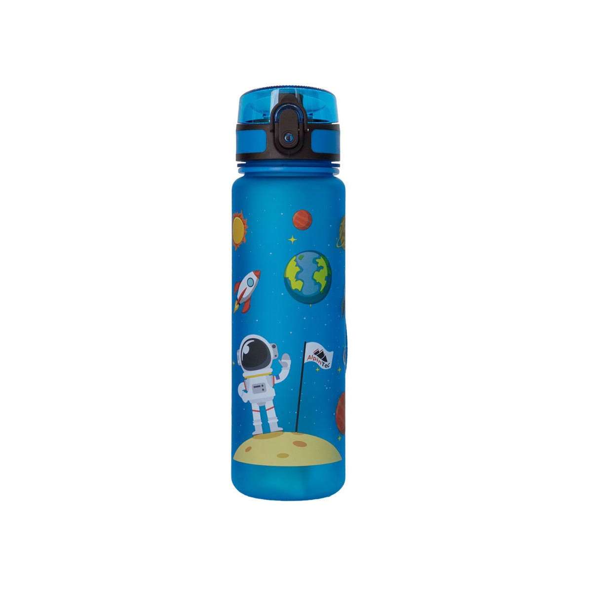 AlpinPro AlpinTec Παιδικό Παγούρι Πλαστικό Tritan Pop-Up Non Spill 500ml Μπλε