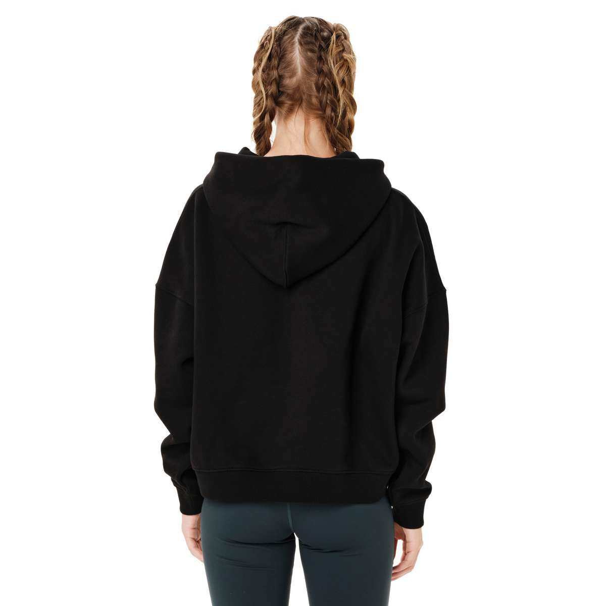 EMERSON CAT ΓΥΝΑΙΚΕΙΟ CROP ΦΟΥΤΕΡ ΜΕ ΚΟΥΚΟΥΛΑ BLACK