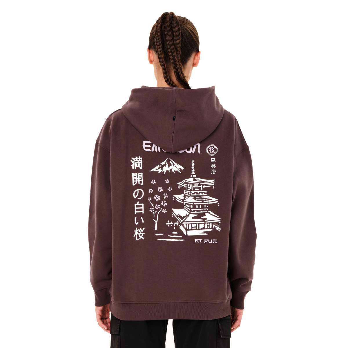 EMERSON ΄΄FUJI΄΄ ΓΥΝΑΙΚΕΙΟ OVERSIZED ΦΟΥΤΕΡ DUSTY PLUM