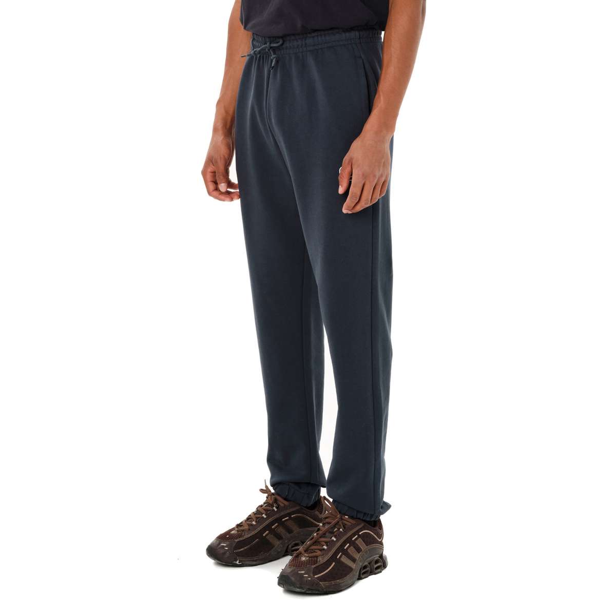 EMERSON MEN’S SWEAT PANTS RELAXED FIT COTTON TEAL BLUE - Πράσινο - L