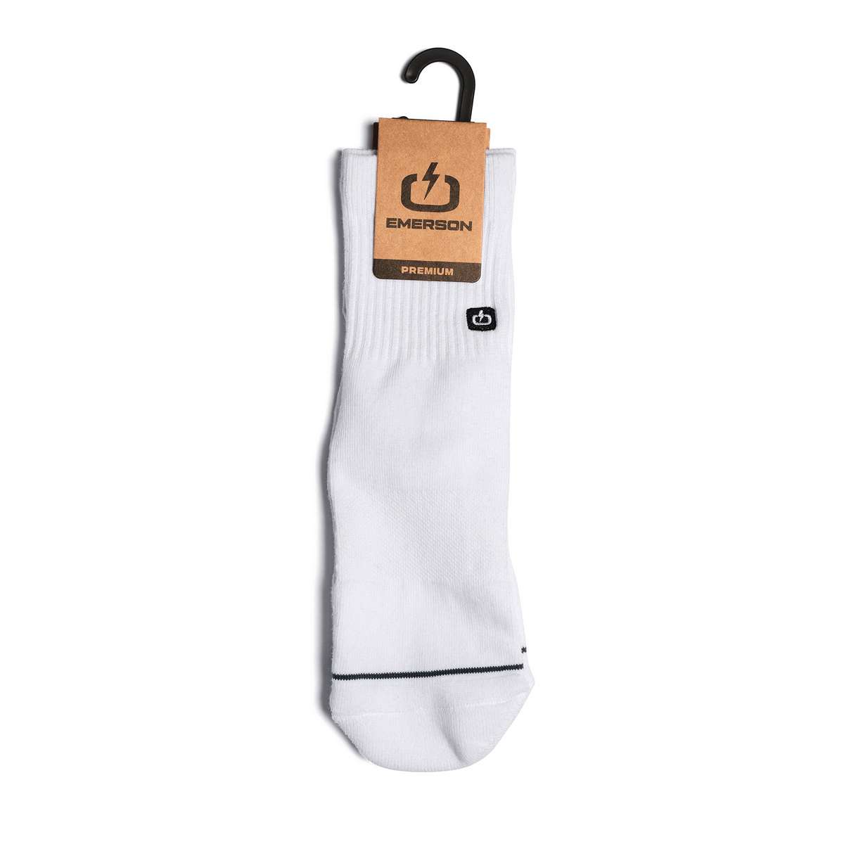 ΚΑΛΤΣΕΣ EMERSON BASIC MID CREW 2-PACK 241.EU08.43 WHITE/WHITE