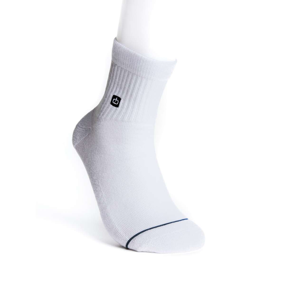 ΚΑΛΤΣΕΣ EMERSON BASIC MID CREW 2-PACK 241.EU08.43 WHITE/WHITE