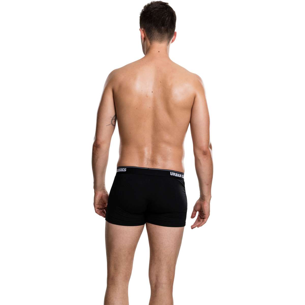 MODAL BOXER SHORTS DOUBLE-PACK TB1558 BLACK