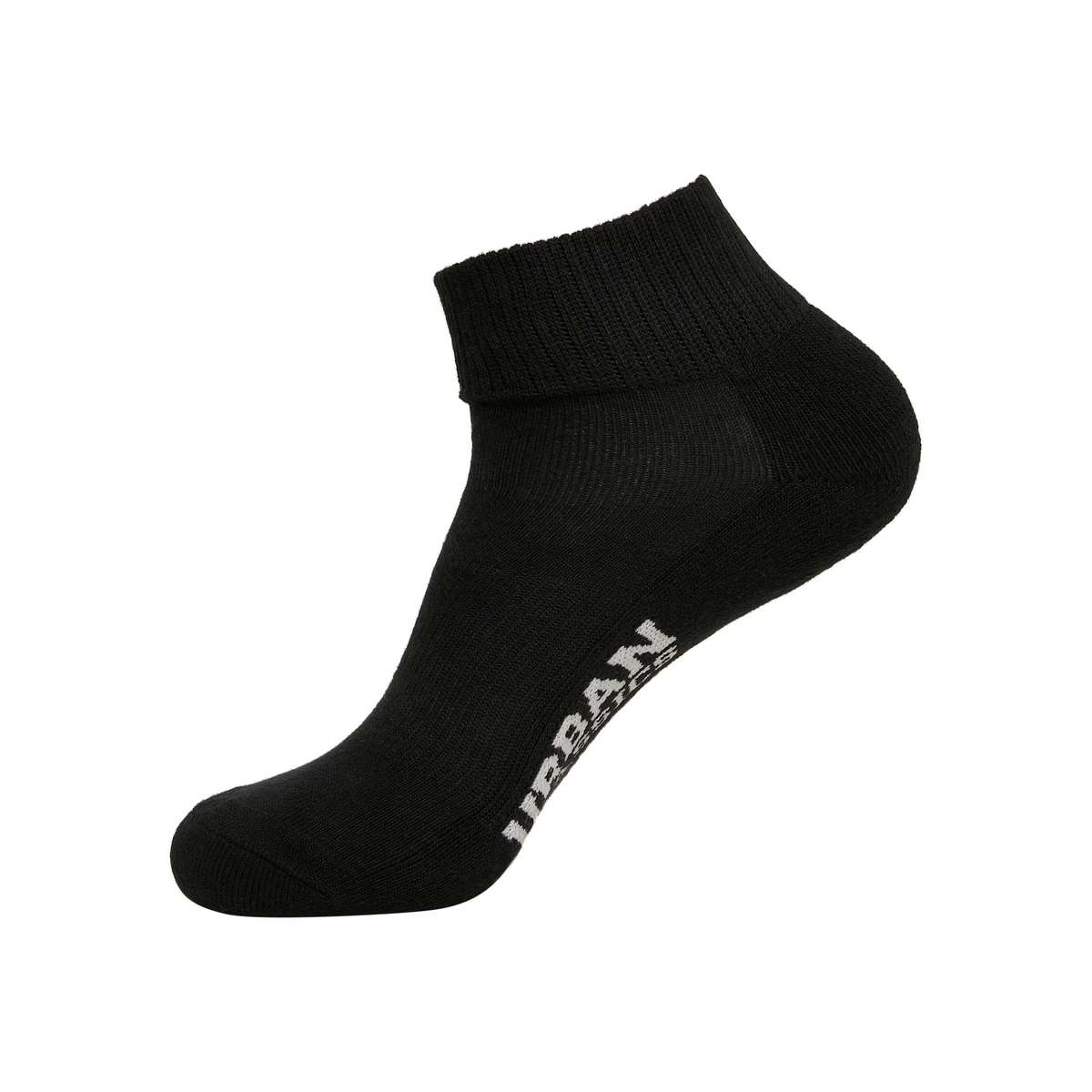 URBAN CLASSICS HIGH SNEAKER SOCKS 6-PACK TB3386 BLACK