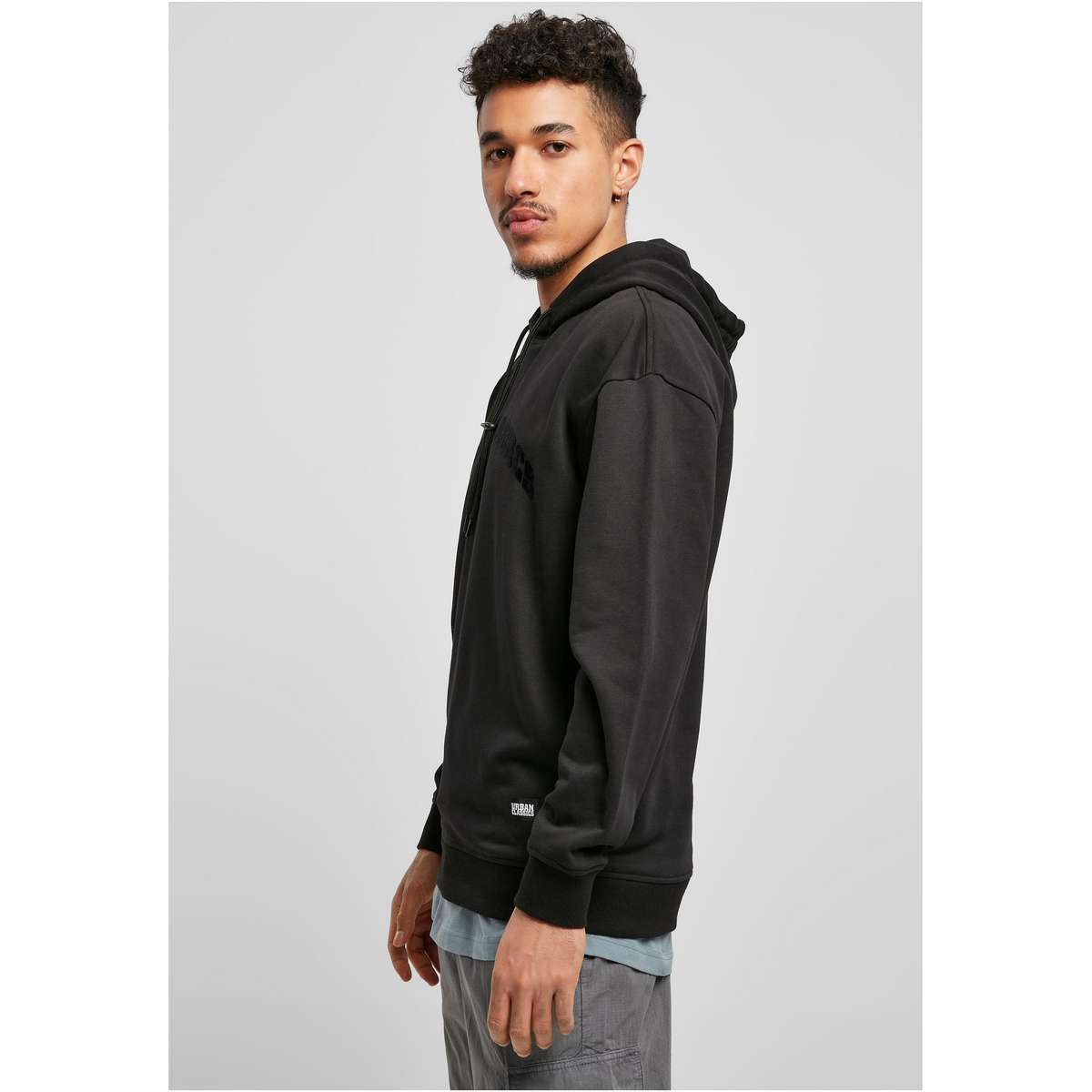 GATE HOODY TB4484 BLACK - Μαύρο - S