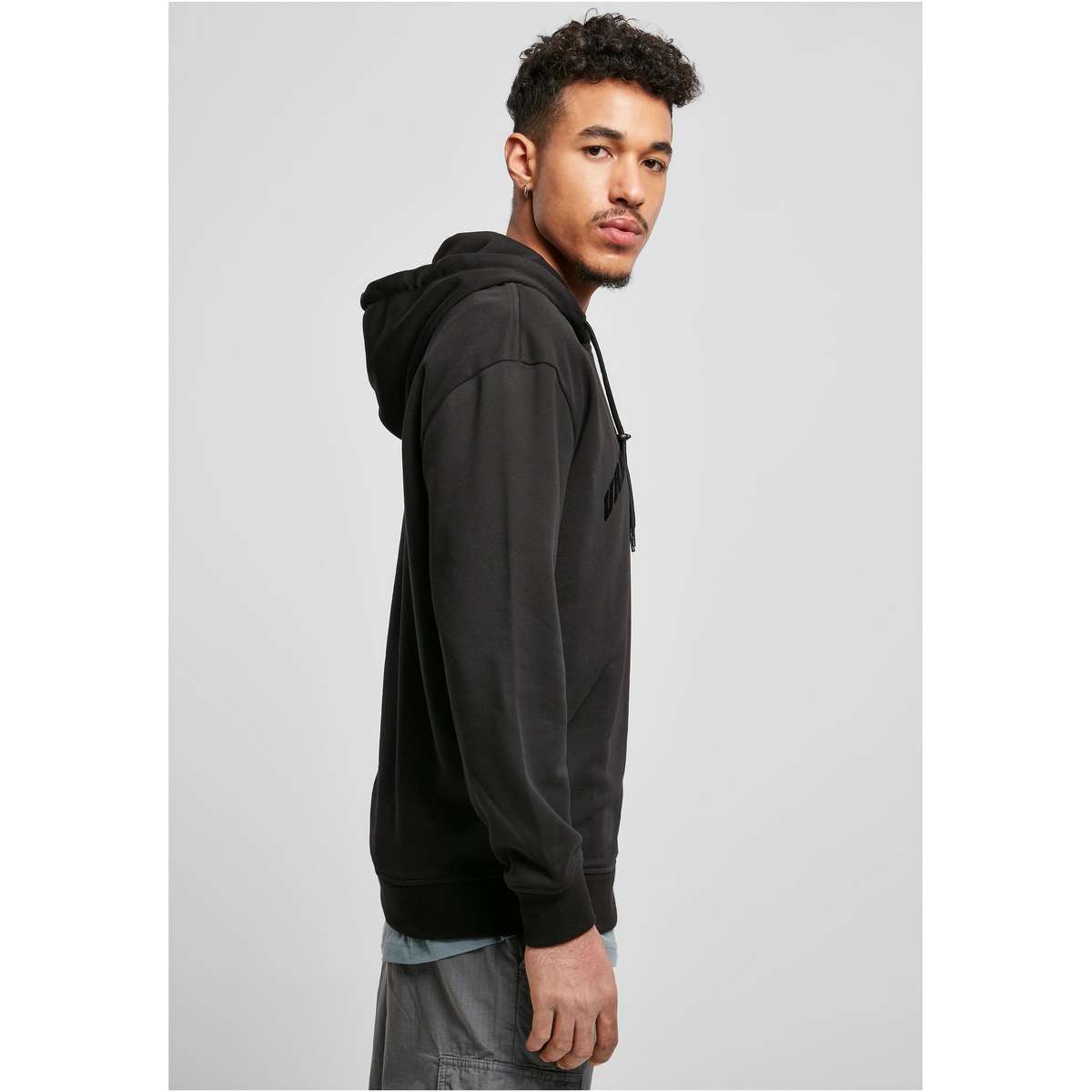 GATE HOODY TB4484 BLACK - Μαύρο - S