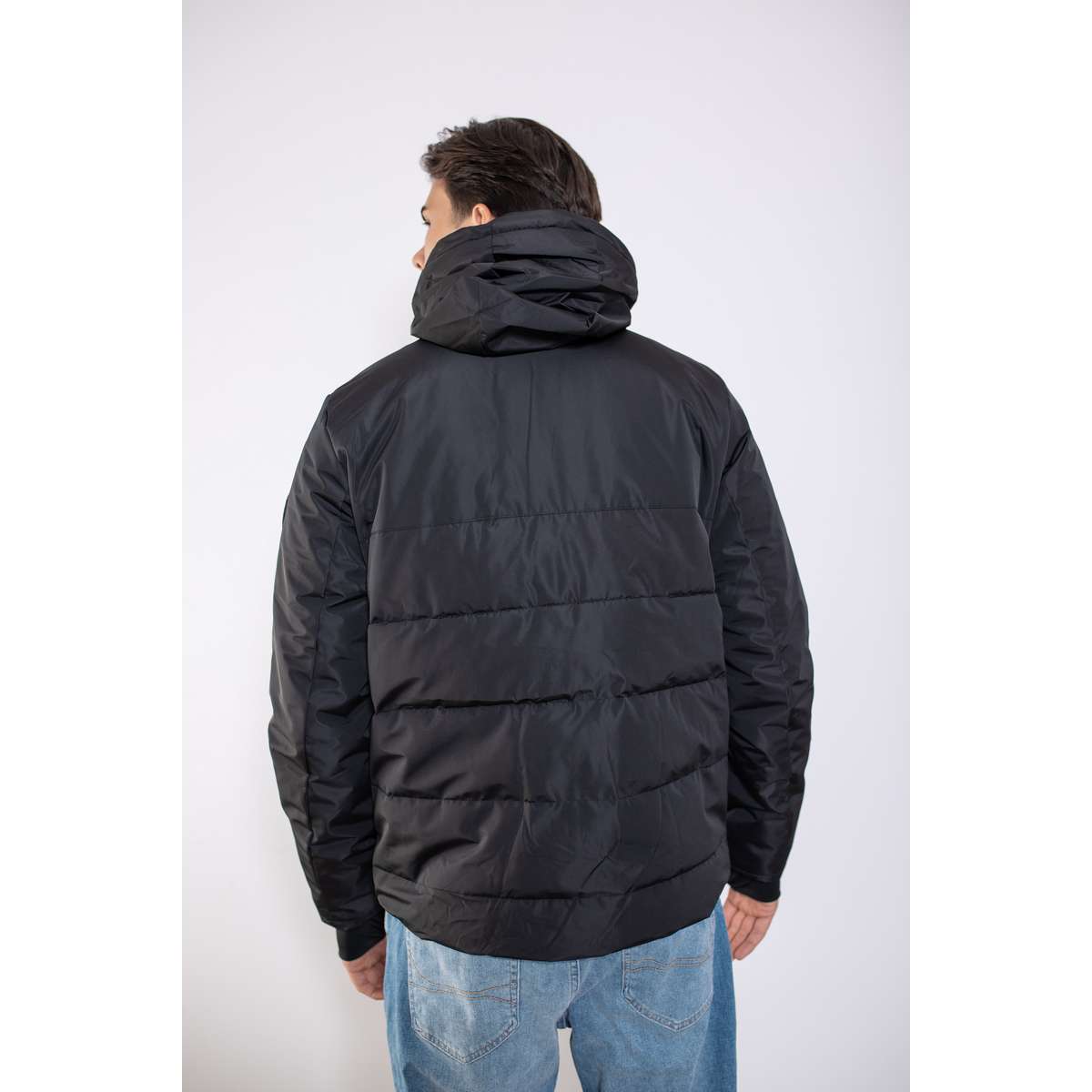 MANAGER MEN’S REGULAR FIT POLYESTER ΧΕΙΜΕΡΙΝΟ ΜΠΟΥΦΑΝ 602 AERIKOS BLACK