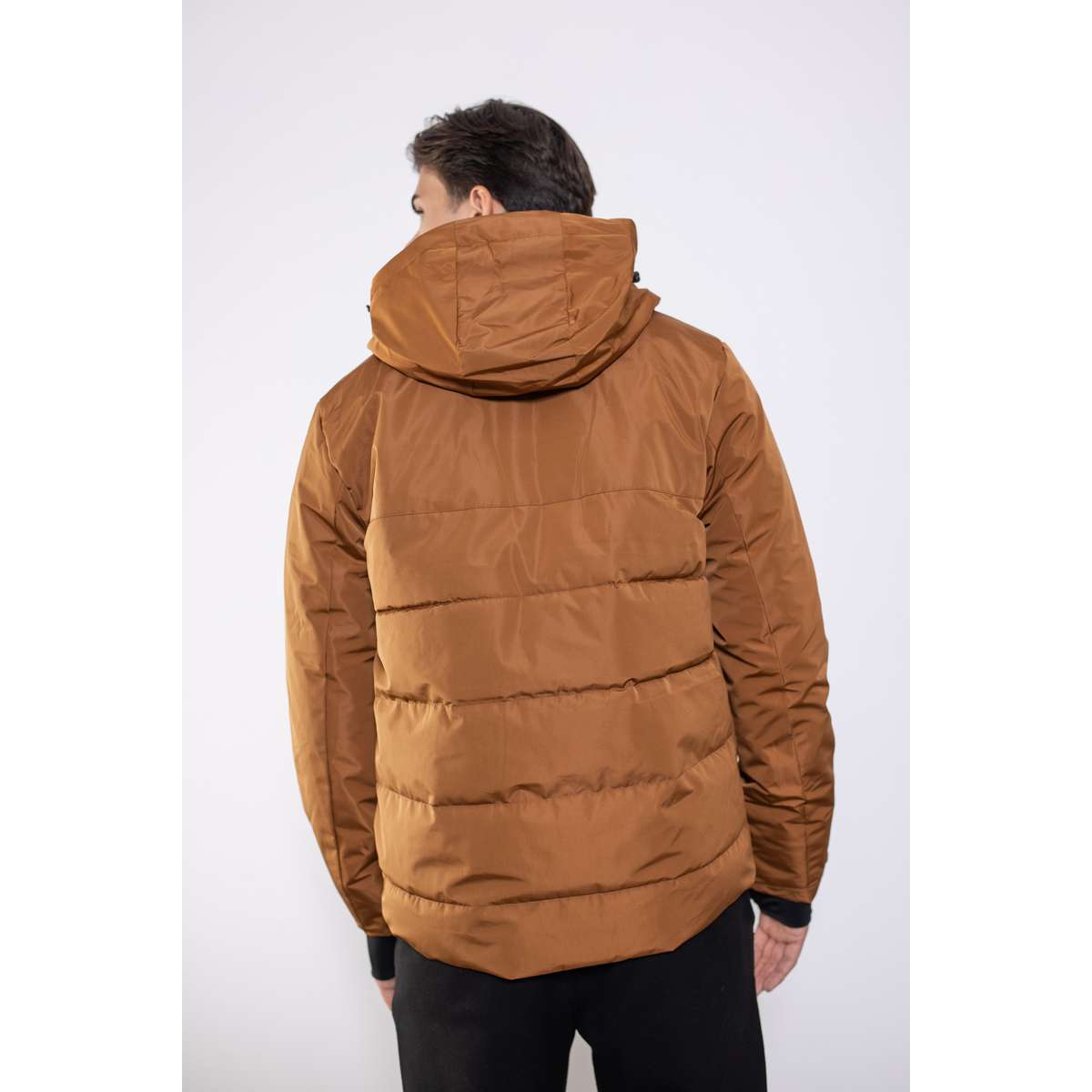 MANAGER MEN’S REGULAR FIT POLYESTER ΧΕΙΜΕΡΙΝΟ ΜΠΟΥΦΑΝ 602 AERIKOS CAMEL