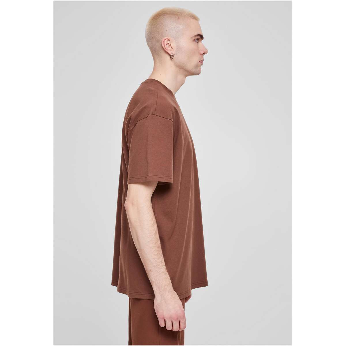 URBAN CLASSICS HEAVY OVERSIZED TEE TB1778 BARK - Καφέ - XXL