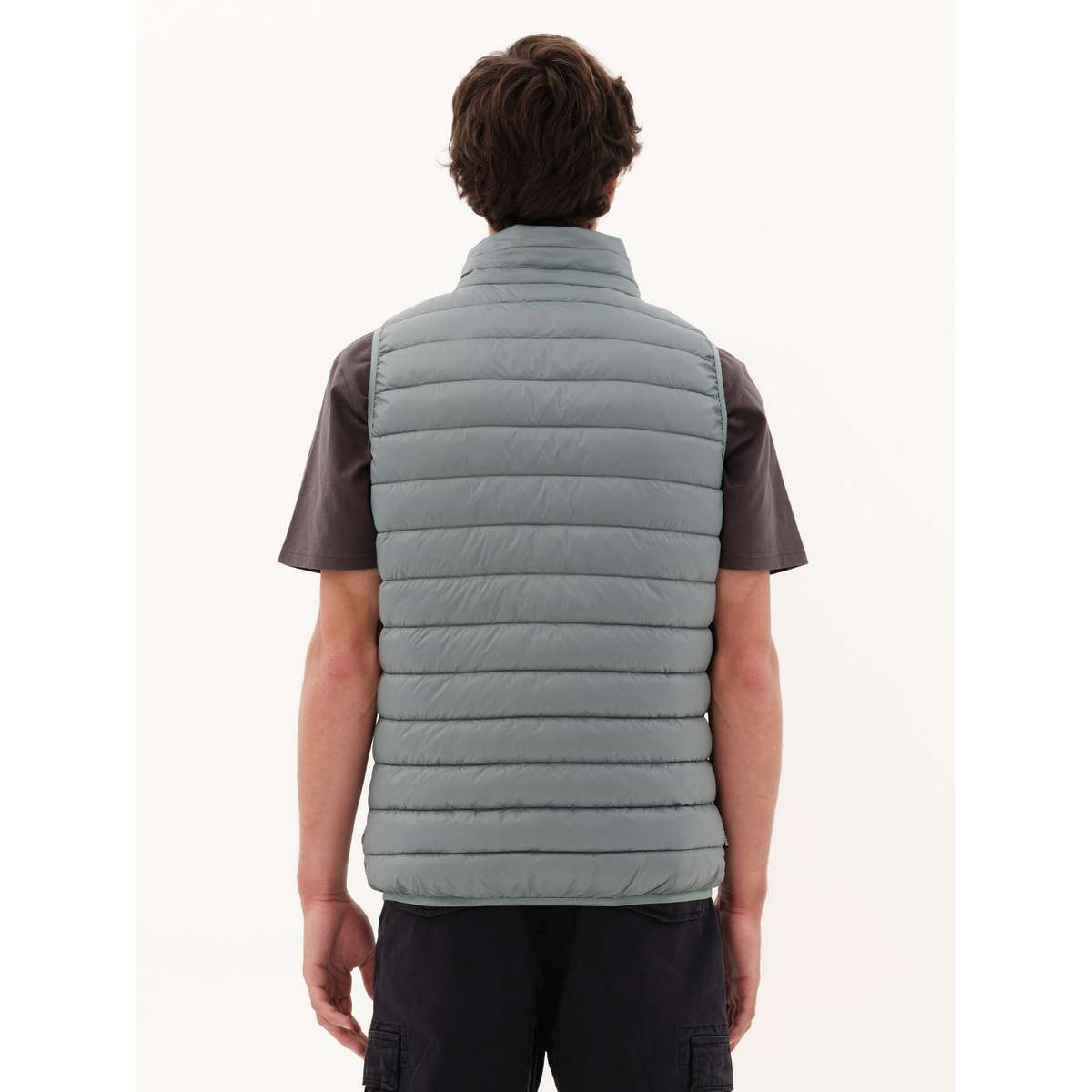 EMERSON MEN’S REGULAR FIT POLYESTER ΕΛΑΦΡΥ ΑΜΑΝΙΚΟ ΜΠΟΥΦΑΝ PUFFER 221.EM10.140 PINE