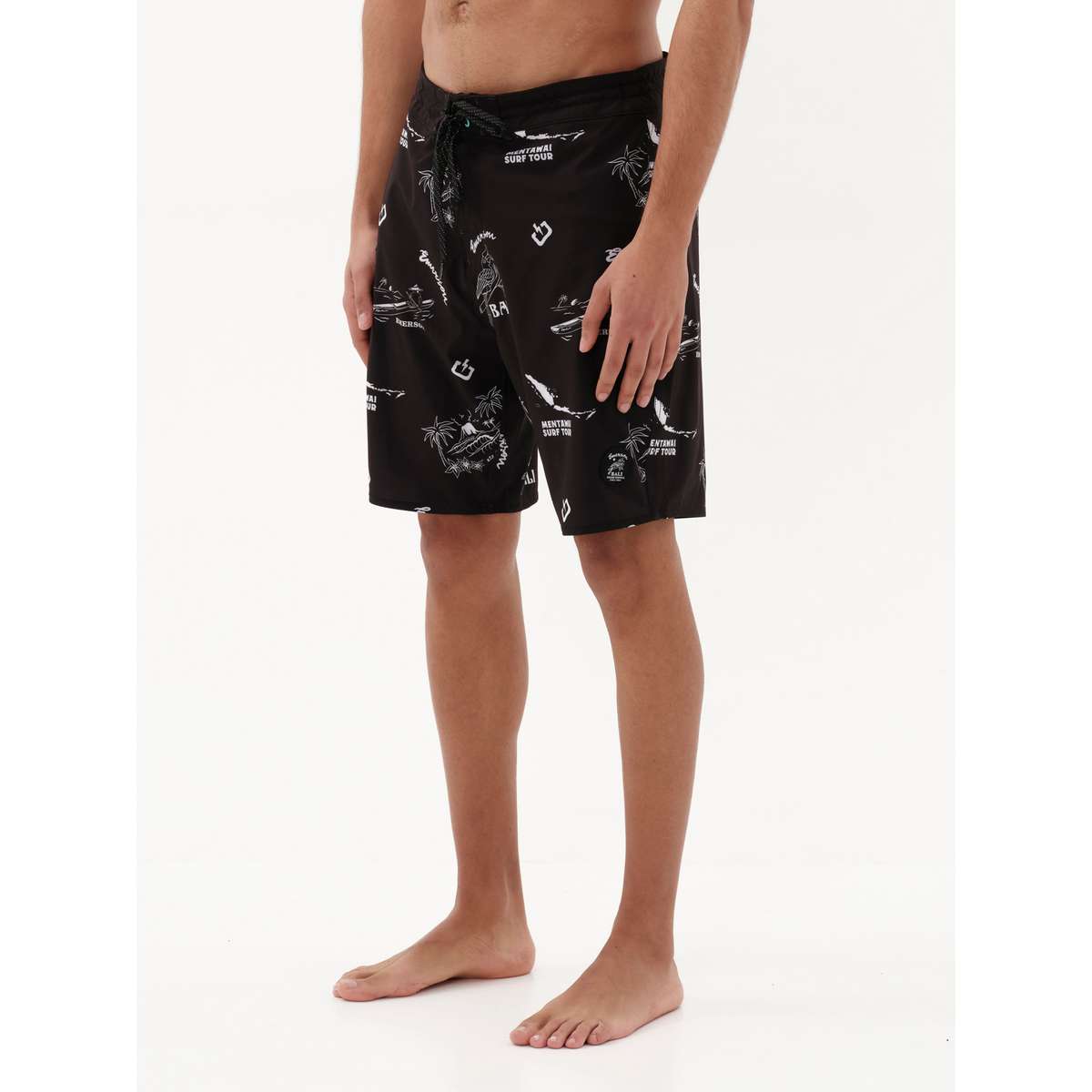 EMERSON MEN’S REGULAR FIT POLYESTER ΕΜΠΡΙΜΕ ΑΝΑΚΥΚΛΩΜΕΝΟ BOARDSHORTS 49cm