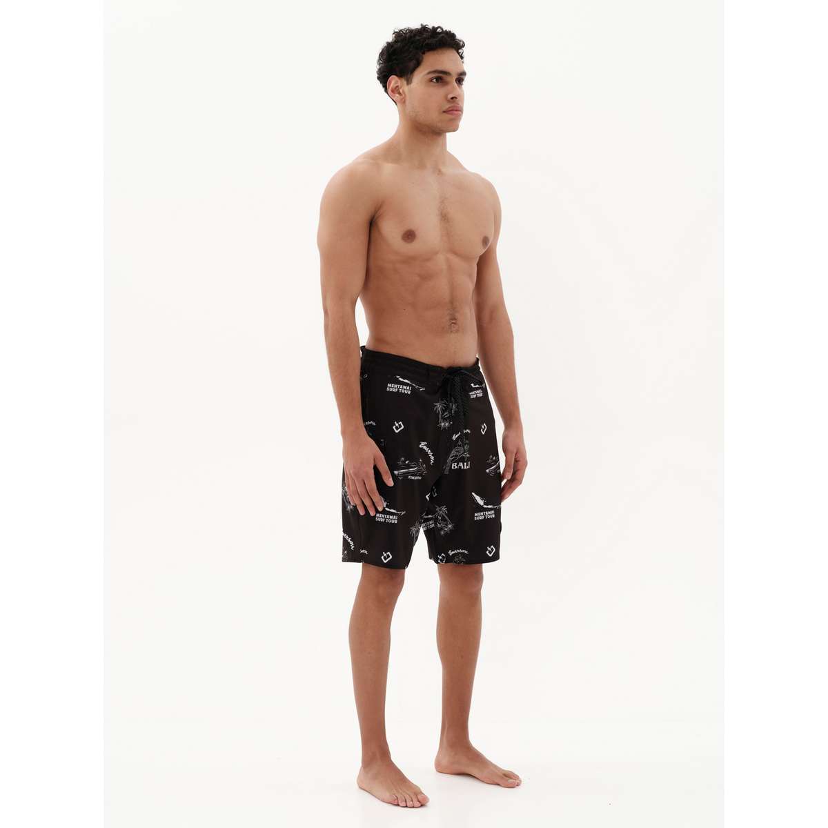 EMERSON MEN’S REGULAR FIT POLYESTER ΕΜΠΡΙΜΕ ΑΝΑΚΥΚΛΩΜΕΝΟ BOARDSHORTS 49cm
