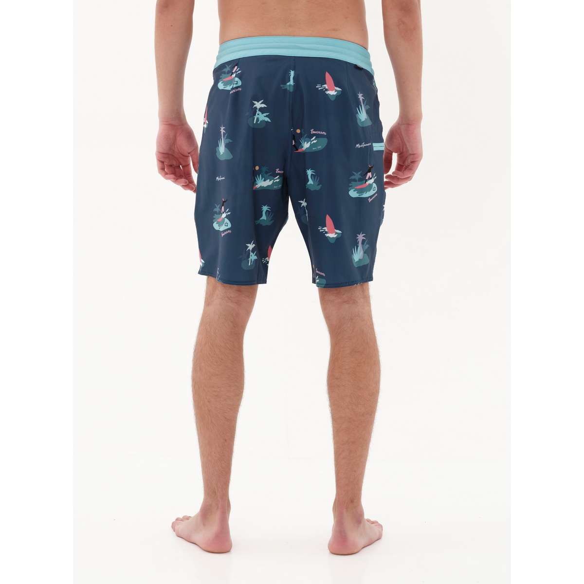 EMERSON MEN’S REGULAR FIT POLYESTER ΕΜΠΡΙΜΕ ΑΝΑΚΥΚΛΩΜΕΝΟ BOARDSHORTS 49cm 