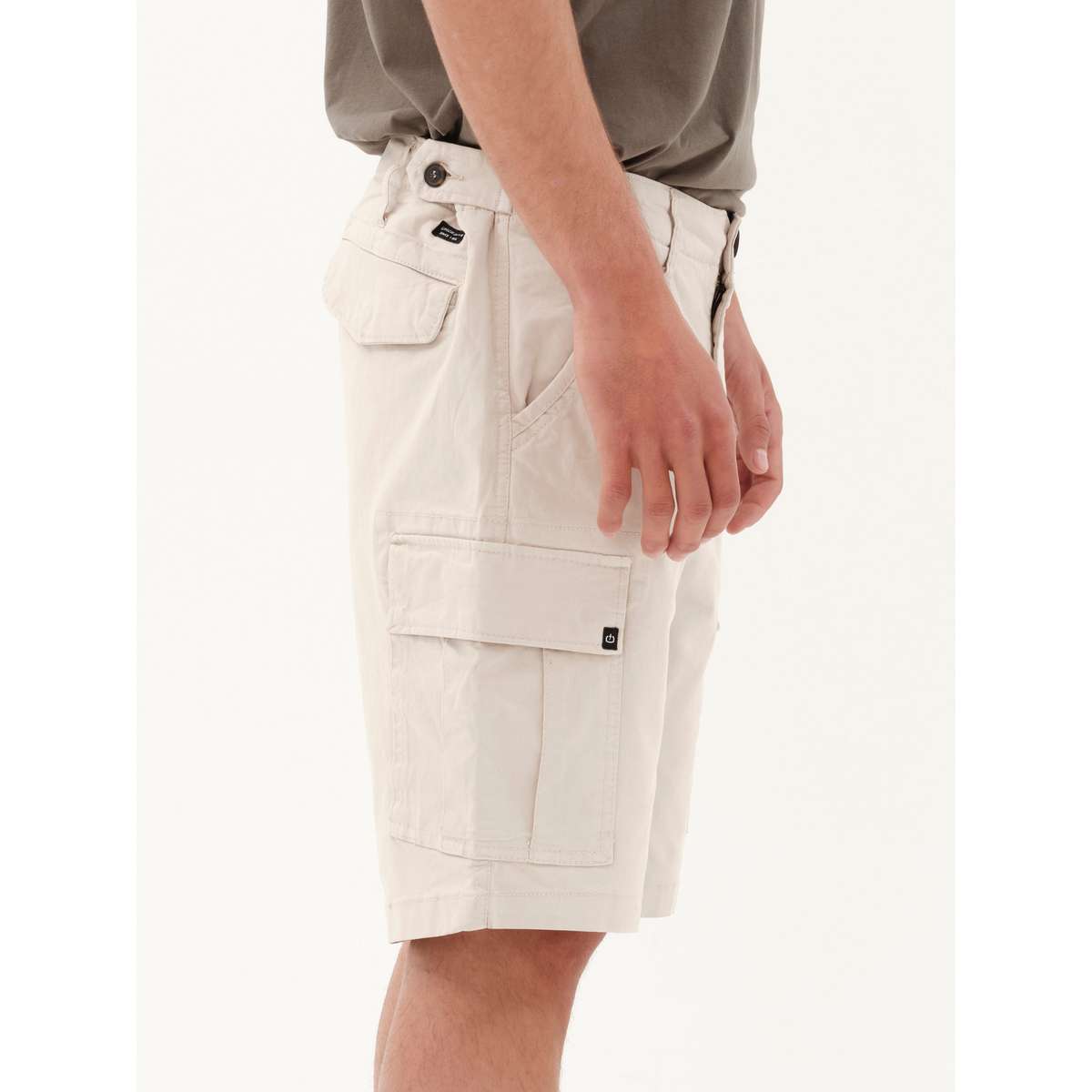 EMERSON MEN’S REGULAR FIT COTTON ΕΛΑΣΤΙΚΟ CARGO ΣΟΡΤΣ 231.EM47.95 ICE