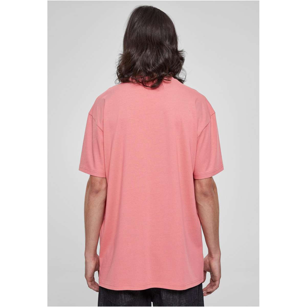 URBAN CLASSICS MEN΄S HEAVY OVERSIZE FIT COTTON TEE TB1778 PALEPINK