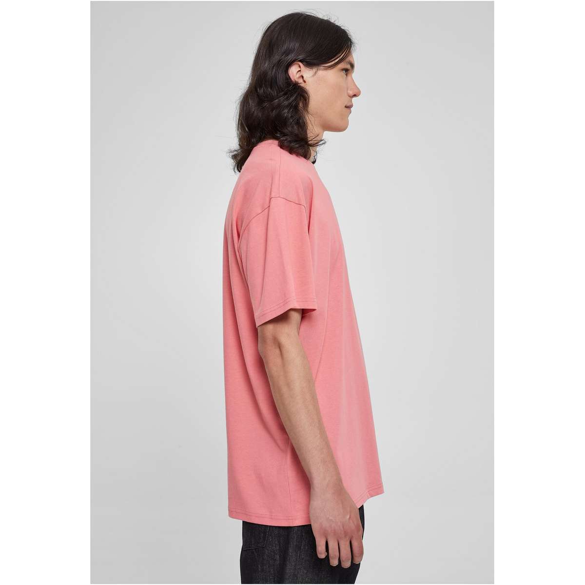 URBAN CLASSICS MEN΄S HEAVY OVERSIZE FIT COTTON TEE TB1778 PALEPINK