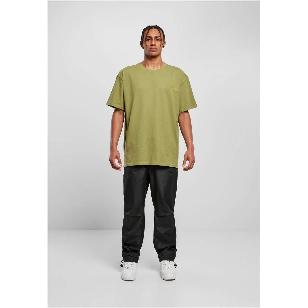 URBAN CLASSICS MEN΄S HEAVY OVERSIZE FIT COTTON TEE TB1778 NEWOLIVE - Πράσινο - M