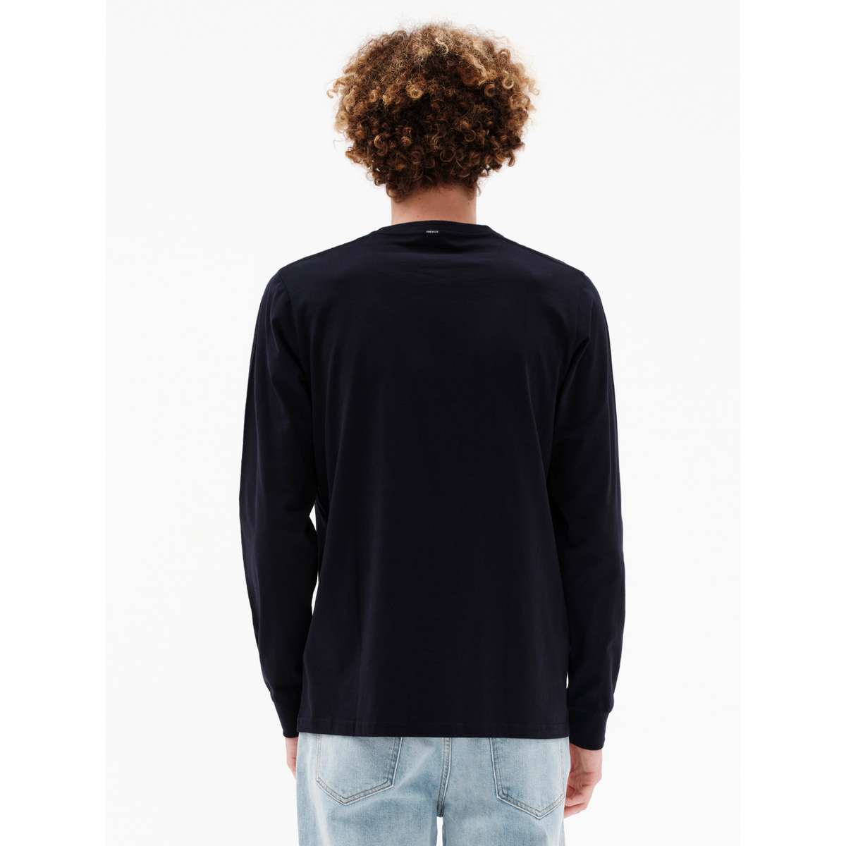 EMERSON MEN’S REGULAR FIT COTTON ΜΑΚΡΥΜΑΝΙΚΗ ΜΠΛΟΥΖΑ NAVY BLUE