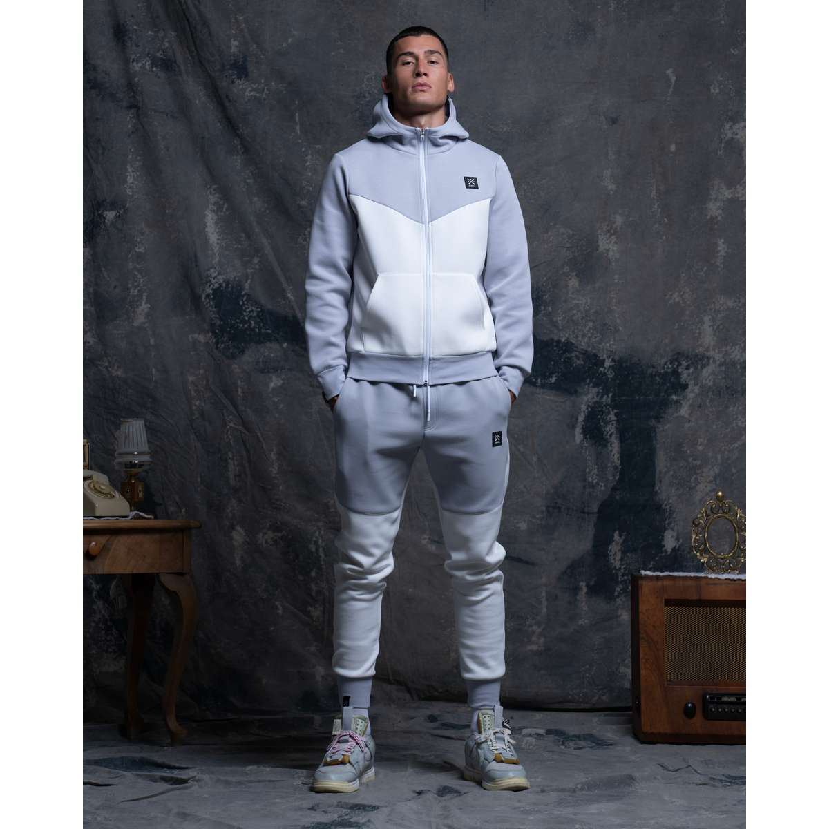 VINYL ART CLOTHING MEN’S REGULAR FIT POLYESTER ΦΟΡΜΑ white