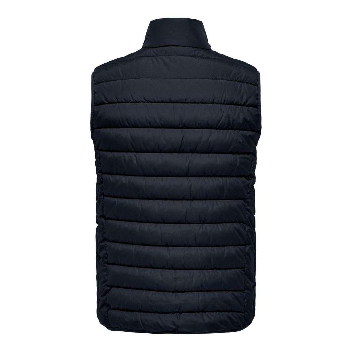 ONLY & SONS BRODY QUILT VEST 22027450 DARK NAVY - Μπλε - S