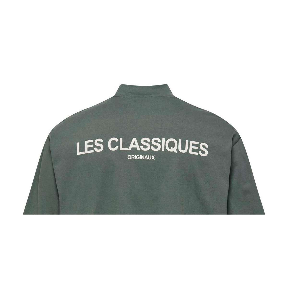 ONLY & SONS CLASSIQUES MEN΄S LOOSE FIT COTTON MOCK NECK SS TEE 22030598 DARK GREEN