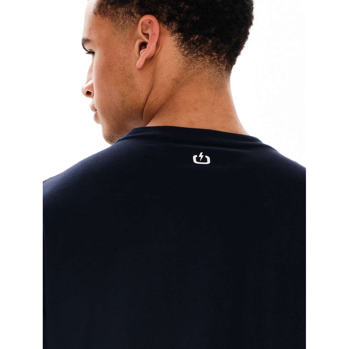 EMERSON MEN΄S REGULAR FIT COTTON LOGO ΚΟΝΤΟΜΑΝΙΚΟ T-SHIRT 241.EM33.54 NAVY BLUE