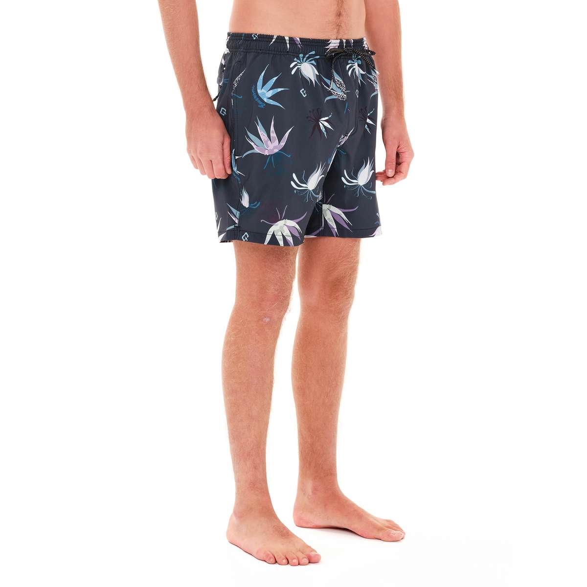 EMERSON MEN΄S REGULAR FIT POLYESTER ΕΜΠΡΙΜΕ ΜΑΓΙΟ VOLLEY 43cm - Μαύρο - L