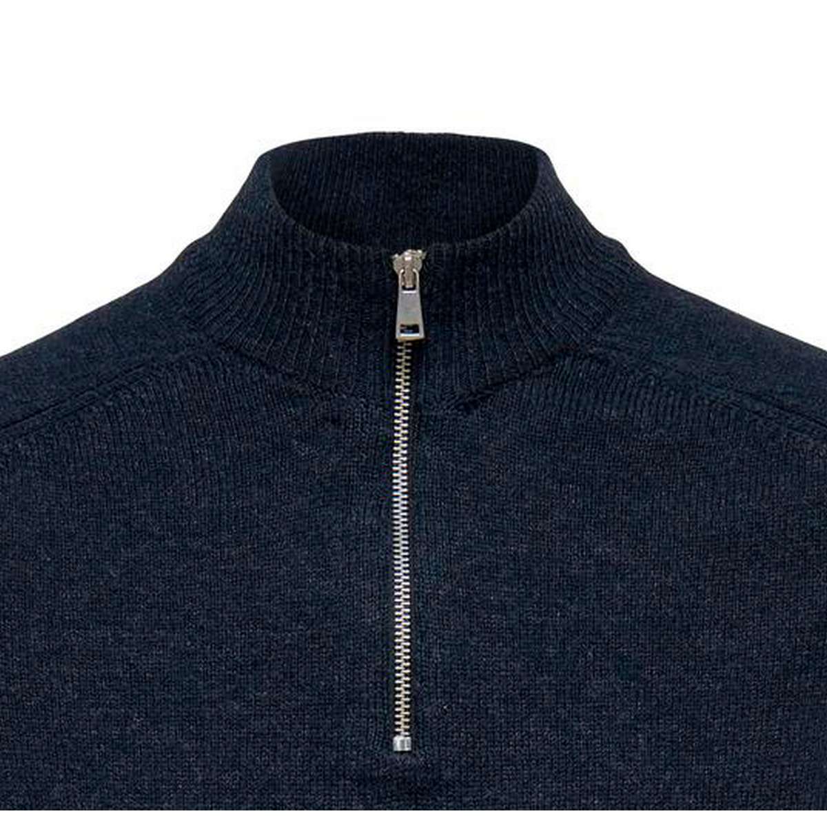 ONLY & SONS MEN΄S REGULAR FIT EDWARD WOOL HALF ZIP KNIT 22023340 DARK NAVY