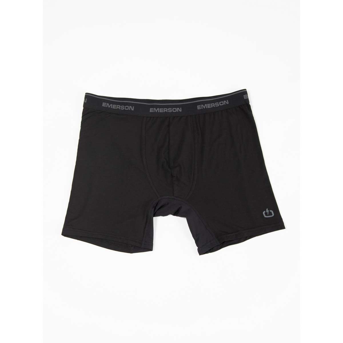 EMERSON MEN΄S REGULAR FIT MODAL ΜΠΟΞΕΡΑΚΙ BASIC 232.EM06.05 ΜΑΥΡΟ 