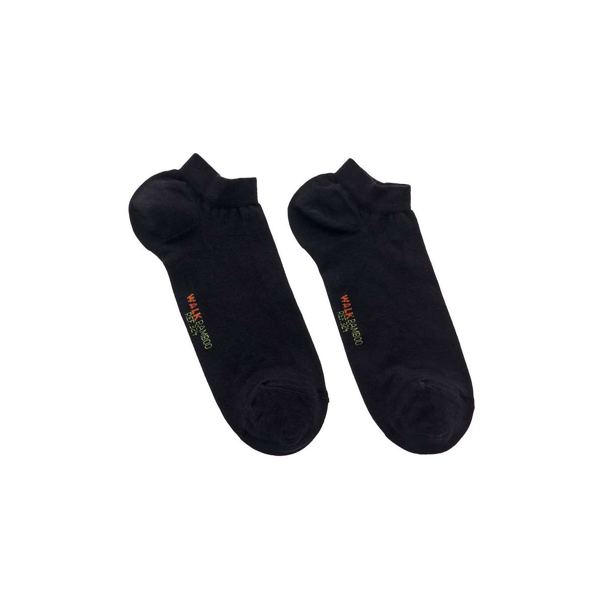 WALK MEN΄S BAMBOO LOW CUT SOCKS W324_02 BLACK - Μαύρο - 40-43