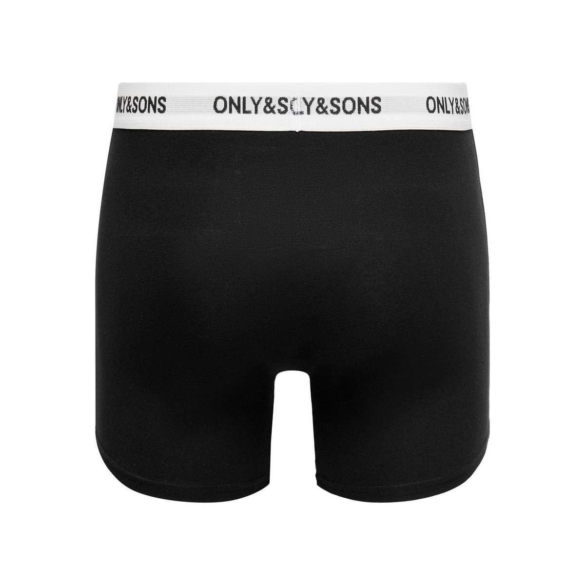 ONLY & SONS MEN΄S REGULAR FIT COTTON BOXER 3PACK BLACK / WHITE