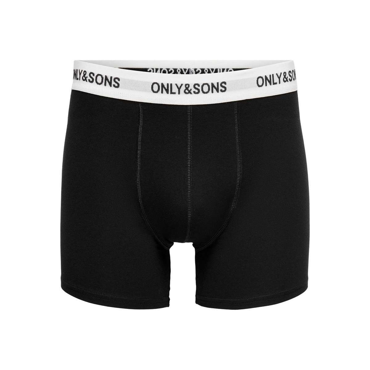 ONLY & SONS MEN΄S REGULAR FIT COTTON BOXER 3PACK BLACK / WHITE