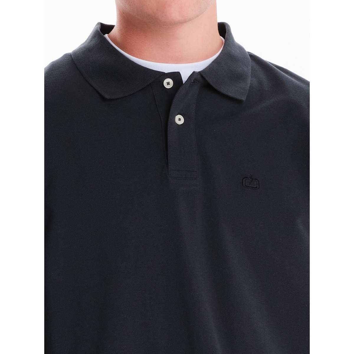 EMERSON MEN΄S REGULAR FIT COTTON LONGSLEEVES POLO FOREST
