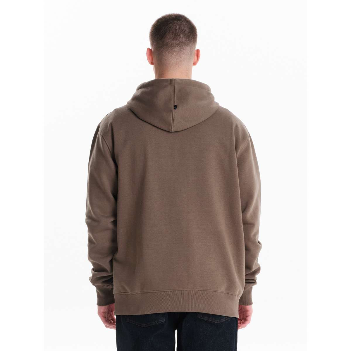 EMERSON MEN΄S REGULAR FIT COTTON LOGO SWEATSHIRT HOODIE 242.EM20.23 OLIVE GREEN